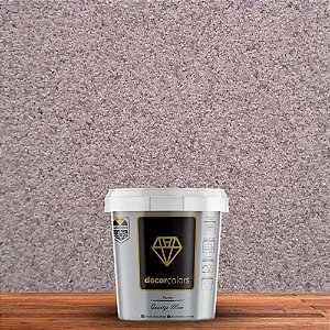 Pedras Naturais Quartzo Mica Jaspe Cinza 23 kg Decor Colors